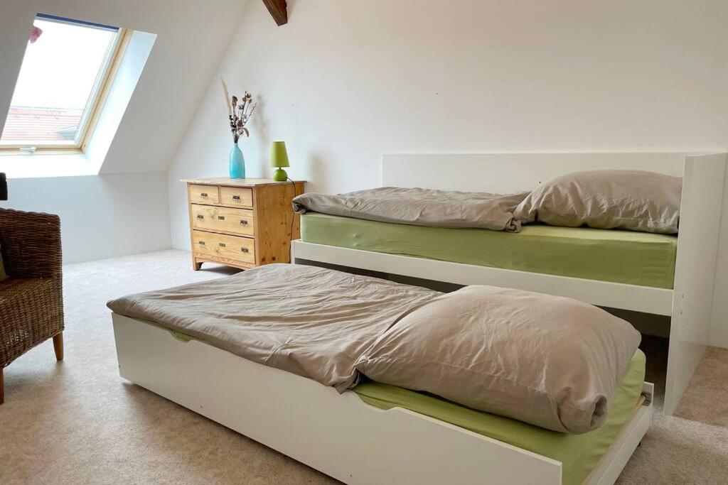 105Qm-3-Raum, Zentral, Ruhig, Gemuetlich Apartamento Leipzig Exterior foto